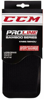 Calcetines de hockey CCM Proline Bamboo Knee JR Calcetines de hockey - 4