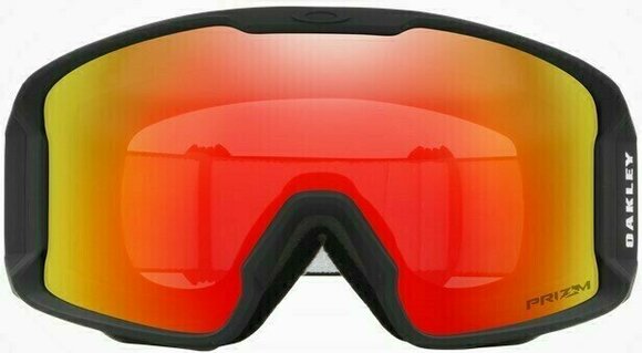 Masques de ski Oakley Line Miner XM 709304 Matte Black/Prizm Torch Iridium Masques de ski - 2