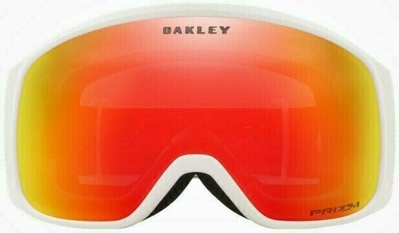 Óculos de esqui Oakley Flight Tracker XM 710510 Matte White/Prizm Torch Iridium Óculos de esqui - 2