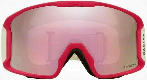 Ski Goggles Oakley Line Miner XM 709332 Factory Pilot Rubine Grey/Prizm Hi Pink Iridium Ski Goggles - 2