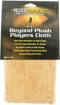 Reinigungsmittel MusicNomad MN241 2 n 1 Beyond Plush Players Cloth - 2