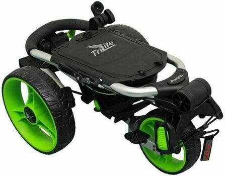 Ръчна количка за голф Axglo TriLite Grey/Green Ръчна количка за голф - 2