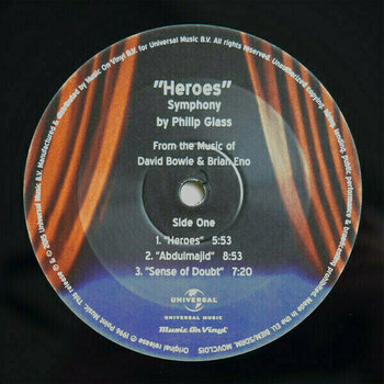 Vinyl Record David Bowie - Heroes Symphony (LP) - 2