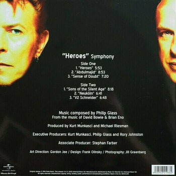 Vinyl Record David Bowie - Heroes Symphony (LP) - 4