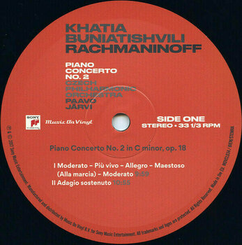 Vinyl Record Khatia Buniatishvili - Rachmaninoff - Piano Concertos Nos 2 & 3 (2 LP) - 2