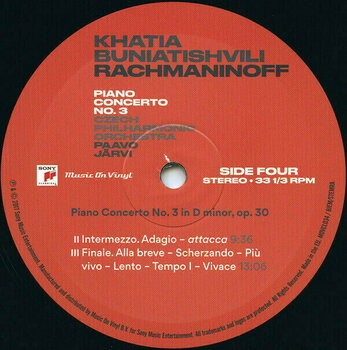 Vinyl Record Khatia Buniatishvili - Rachmaninoff - Piano Concertos Nos 2 & 3 (2 LP) - 5