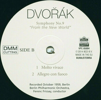 Vinylskiva Antonín Dvořák - Symphony No. 9 From The New World (LP) - 3