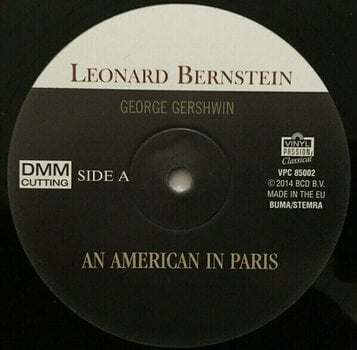 LP George Gershwin An American In Paris / Rhapsody In Blue (12'' LP) - 2