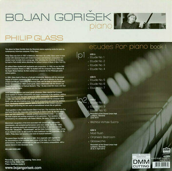 LP Philip Glass Etudes For Piano Book 1, Nos. 1-10 (2 LP) - 2