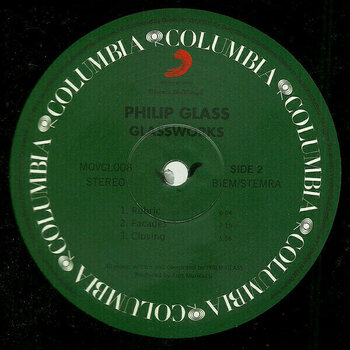 Disque vinyle Philip Glass Glassworks (LP) - 3