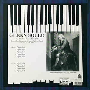 Vinyl Record Glenn Gould The Art Of The Fugue, Volume 1 (First Half) Fugues 1-9 (LP) - 2