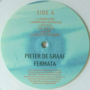Disque vinyle Pieter de Graaf Fermata (Transparent) (LP) - 2