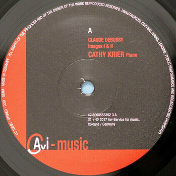 Vinylskiva Cathy Krier Debussy & Szymanowski (LP) - 2
