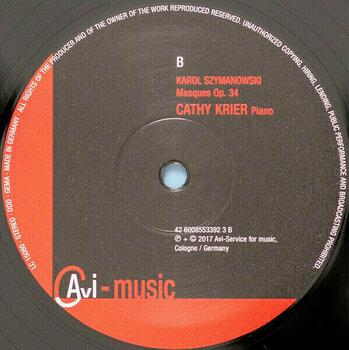 Disc de vinil Cathy Krier Debussy & Szymanowski (LP) - 3