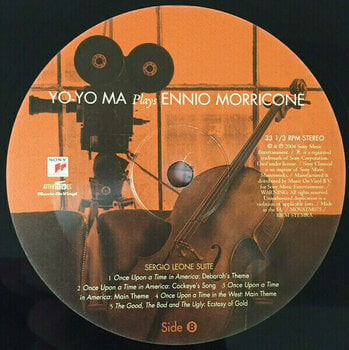 Vinyl Record Yo-Yo Ma Plays Ennio Morricone (2 LP) - 3
