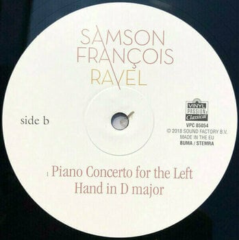 Disque vinyle M. Ravel - Piano Concertos In G And For The Left Hand (LP) - 3