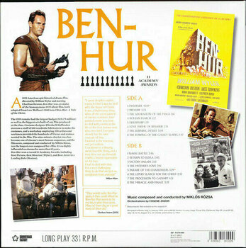 Schallplatte Miklós Rózsa - Ben-Hur (Original Motion Picture Soundtrack) (Gatefold Sleeve) (LP) - 2