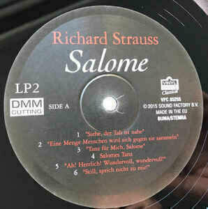 Vinylplade R. Strauss - Salome (2 LP) - 3