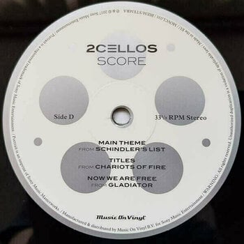 Płyta winylowa 2Cellos - Score (180g) (2 LP) - 5