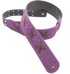 Kytarový pás RightOnStraps Legend DG Kytarový pás Purple - 4