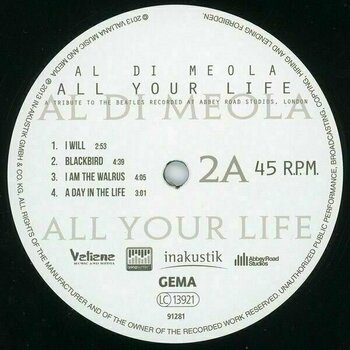 LP Al Di Meola - All Your Life (2 LP) - 4
