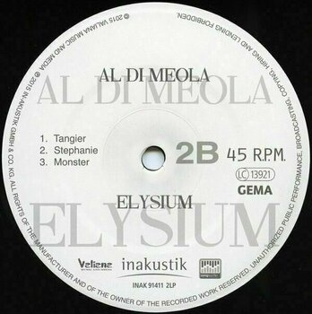 Vinyl Record Al Di Meola - Elysium (2 LP) - 5