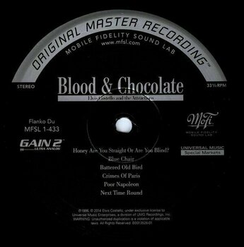 LP Elvis Costello - Blood & Chocolate (LP) - 4