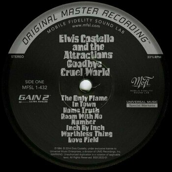 Vinylplade Elvis Costello - Goodbye Cruel World (Limited Edition) (LP) - 4