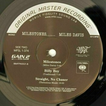 LP Miles Davis - Milestones (Limited Edition) (LP) - 4