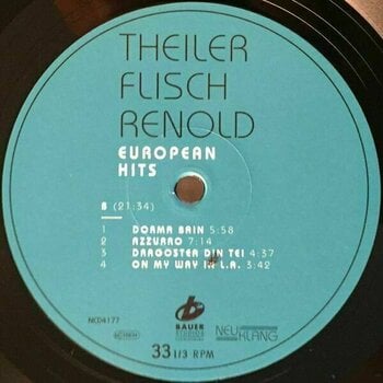 Disco in vinile Theiler Flisch Renold - European Hits (LP) - 4