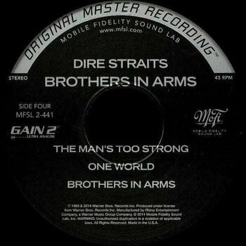 Płyta winylowa Dire Straits - Brothers In Arms (Limited Edition) (45 RPM) (2 LP) - 6