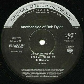Vinyl Record Bob Dylan - Another Side Of Bob Dylan (2 LP) - 3