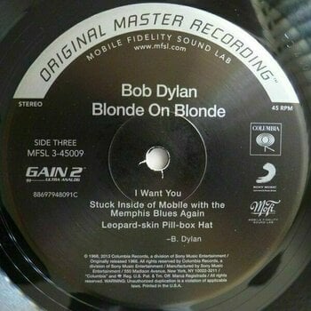 Vinyl Record Bob Dylan - Blonde On Blond (3 LP) - 14