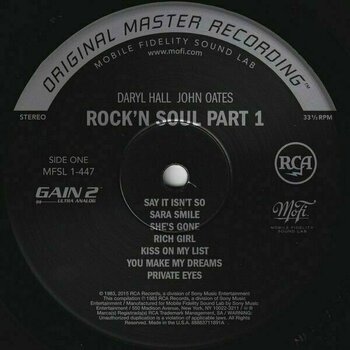 LP Daryl Hall & John Oates - Rock 'N Soul Part 1 (Limited Edition) (LP) - 6