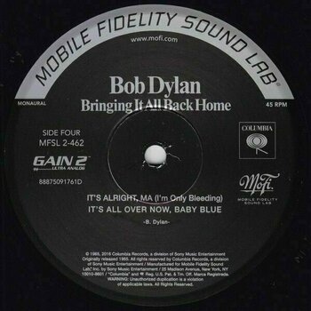Hanglemez Bob Dylan - Bringing It All Back Home (2 LP) - 7