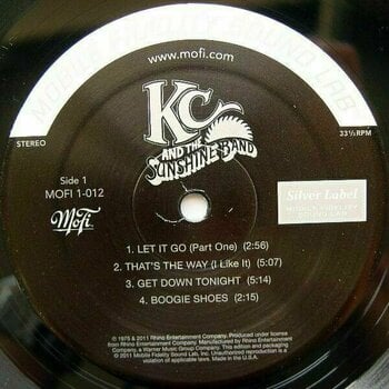 Disco in vinile KC & The Sunshine Band - KC& The Sunshine Band (LP) - 2