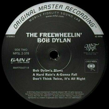 LP Bob Dylan - Freewheelin' Bob Dylan (Misprint) (2 LP) - 8