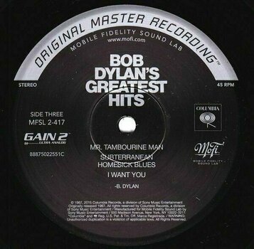Płyta winylowa Bob Dylan - Greatest Hits (2 LP) - 6