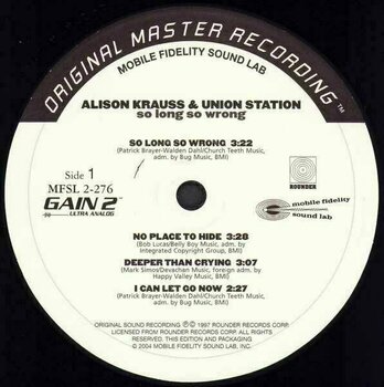 LP Alison Krauss - So Long So Wrong? (2 LP) - 2