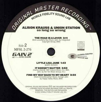 LP Alison Krauss - So Long So Wrong? (2 LP) - 3