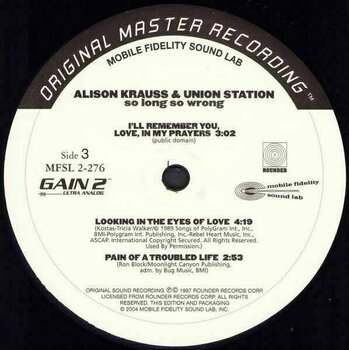 LP Alison Krauss - So Long So Wrong? (2 LP) - 4