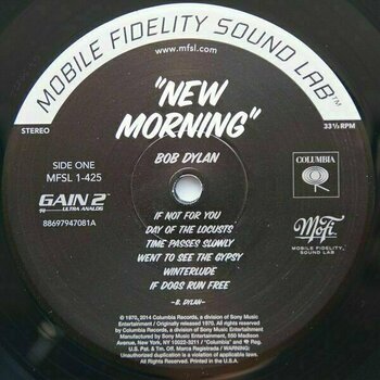 Disco in vinile Bob Dylan - New Morning (Limited Edition) (LP) - 3