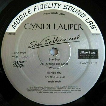 Hanglemez Cyndi Lauper - She's So Unusual (Limited Edition) (LP) - 7