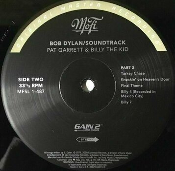 Disque vinyle Bob Dylan - Pat Garrett & Billy the Kid (Limited Edition) (LP) - 3