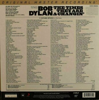 Płyta winylowa Bob Dylan Times They Are A-Changin' (2 LP) - 4