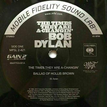 LP Bob Dylan - Times They Are A-Changin' (Special Edition) (2 LP) - 7
