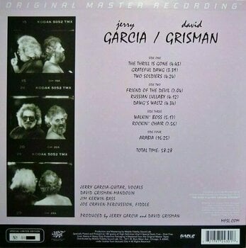 LP Jerry Garcia, David Gris - Jerry Garcia and David Grisman (2 LP) - 4