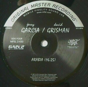 LP Jerry Garcia, David Gris - Jerry Garcia and David Grisman (2 LP) - 8