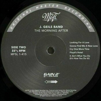 Hanglemez J. Geils Band - Morning After (LP) - 4