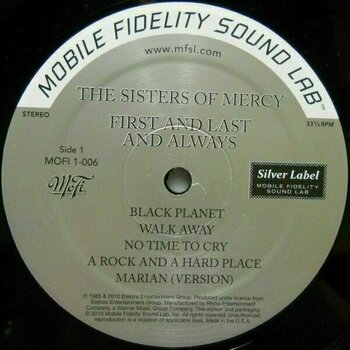 Disco de vinil The Sisters Of Mercy - First And Last And Always (LP) - 3